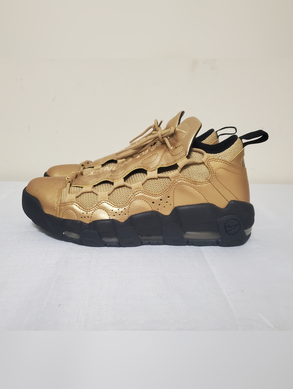 Nike Air More Money Gold Men's Shoes Size 11
